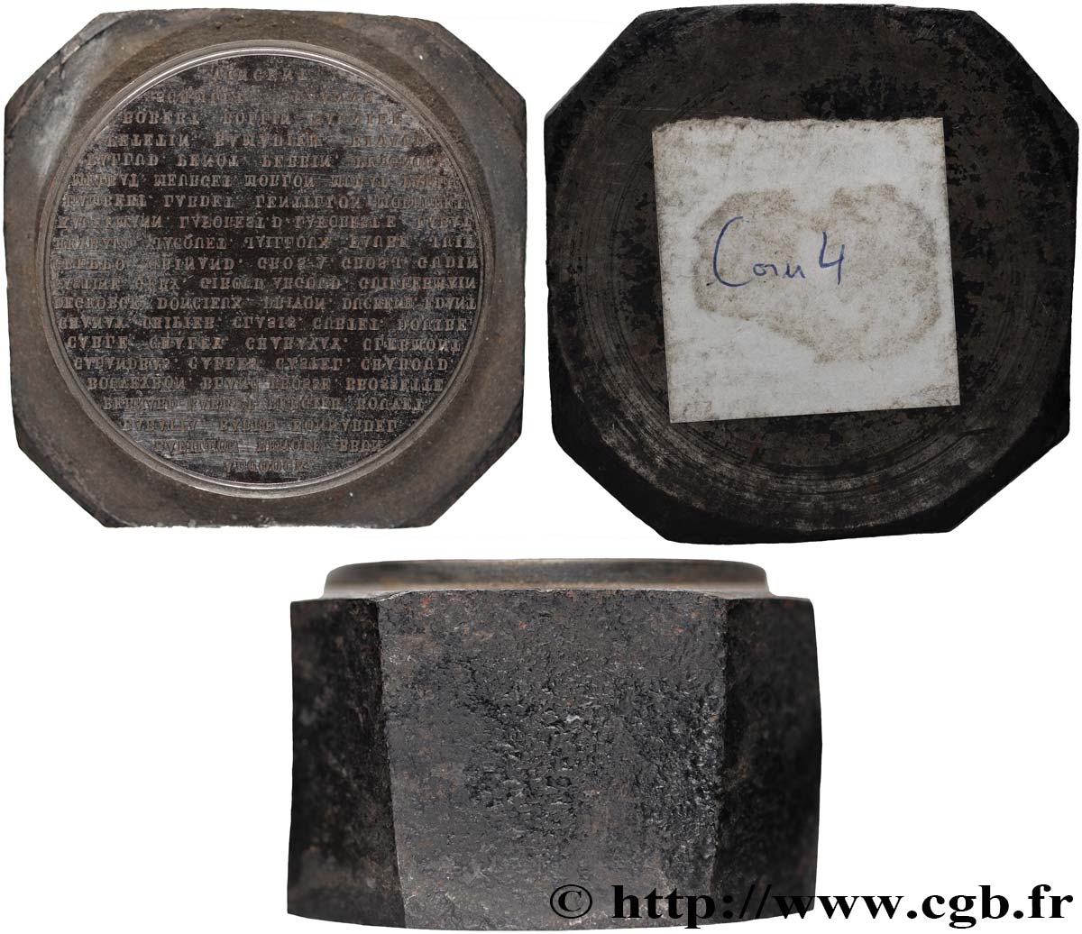 DEUXIÈME RÉPUBLIQUE Matrice du revers, Maintien de l’ordre TTB+