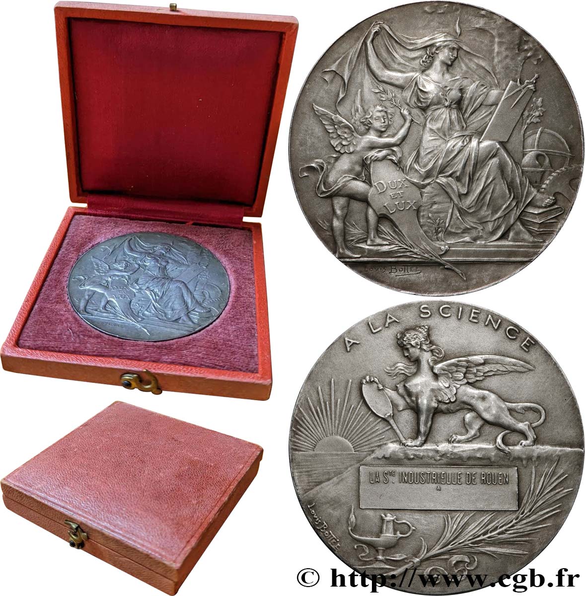 PRIX ET RÉCOMPENSES Médaille de récompense, A la science TTB+