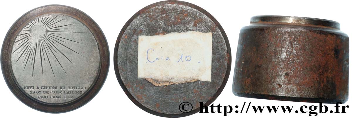 DEUXIÈME RÉPUBLIQUE Matrice de l’avers, Lettre du maire de Decines TTB