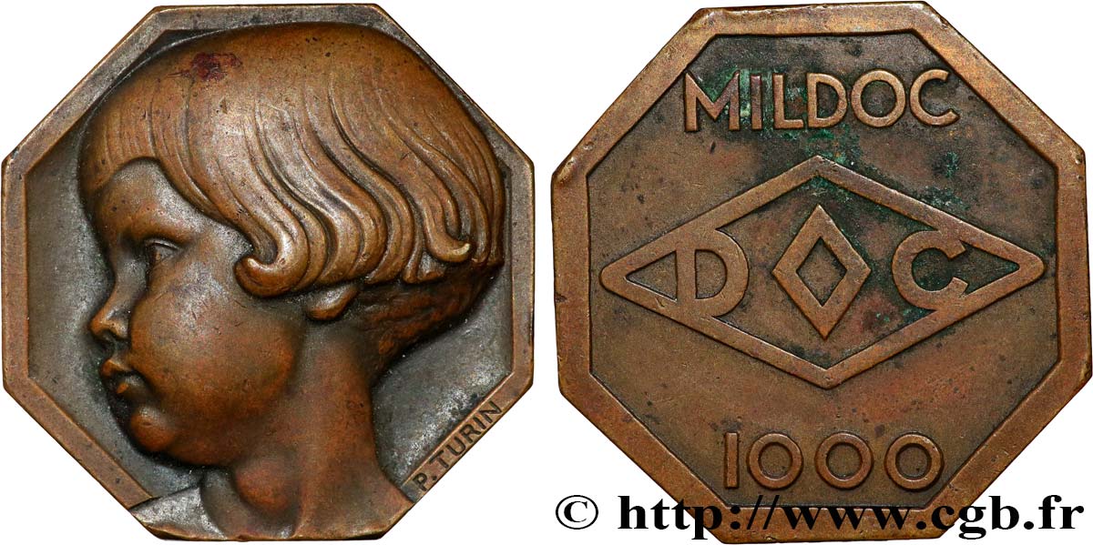 PRIX ET RÉCOMPENSES Médaille, MILDOC TTB