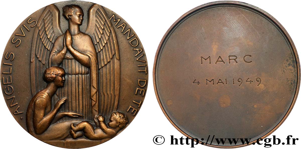 QUARTA REPUBBLICA FRANCESE Médaille de naissance SPL