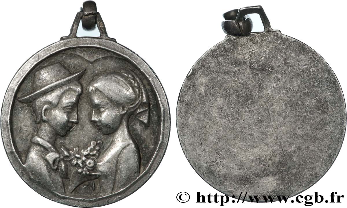 AMOUR ET MARIAGE Médaille de mariage fVZ