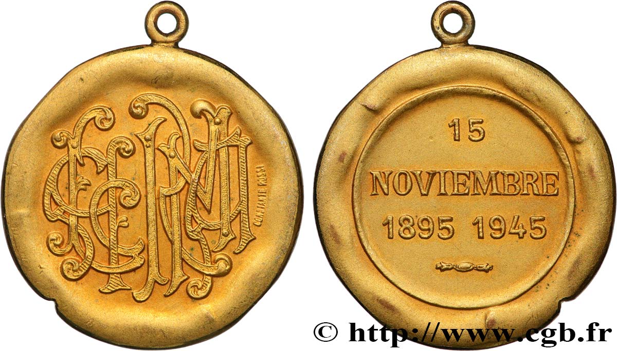 ARGENTINE Médaille, Noces d’or SUP