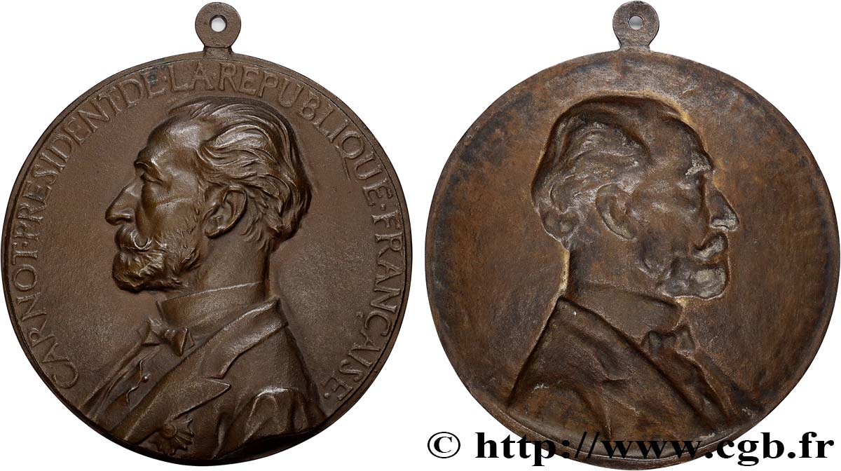 III REPUBLIC Plaque, Sadi Carnot AU