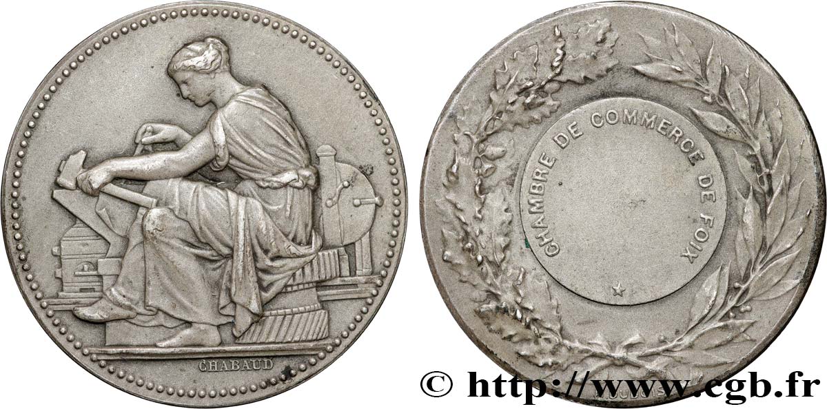Medaille CHAMBRE DE COMMERCE DE RIOM - Collection
