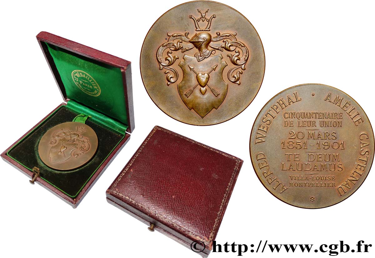 AMOUR ET MARIAGE Médaille, Noces d’or SPL