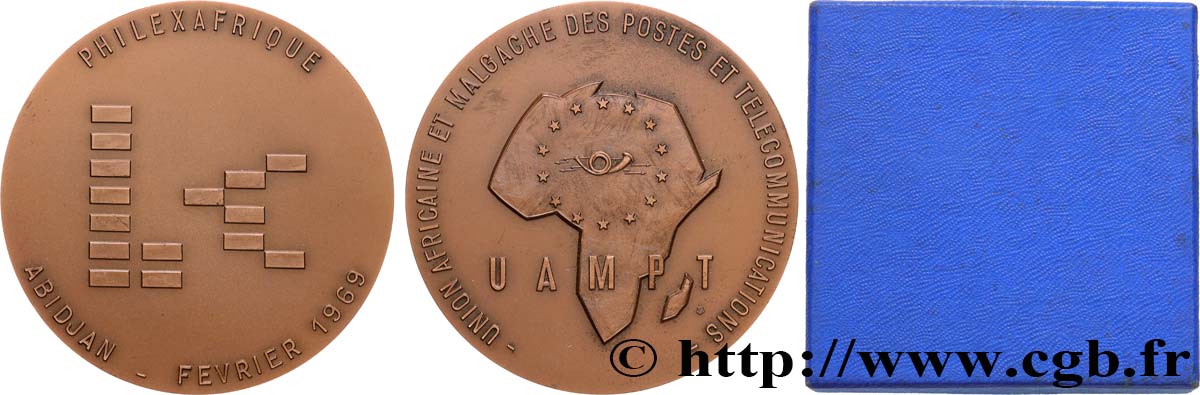 IVORY COAST Médaille, Philexafrique AU
