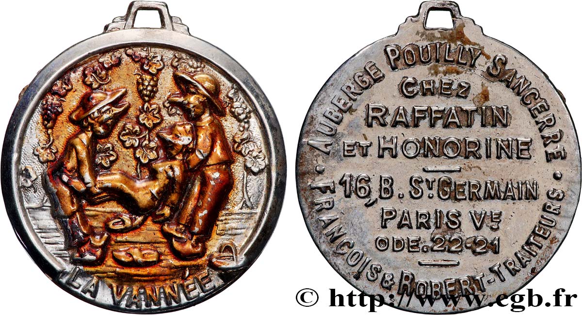 ADVERTISING AND ADVERTISING TOKENS AND JETONS Médaille/Porte-clés, La Vannée XF