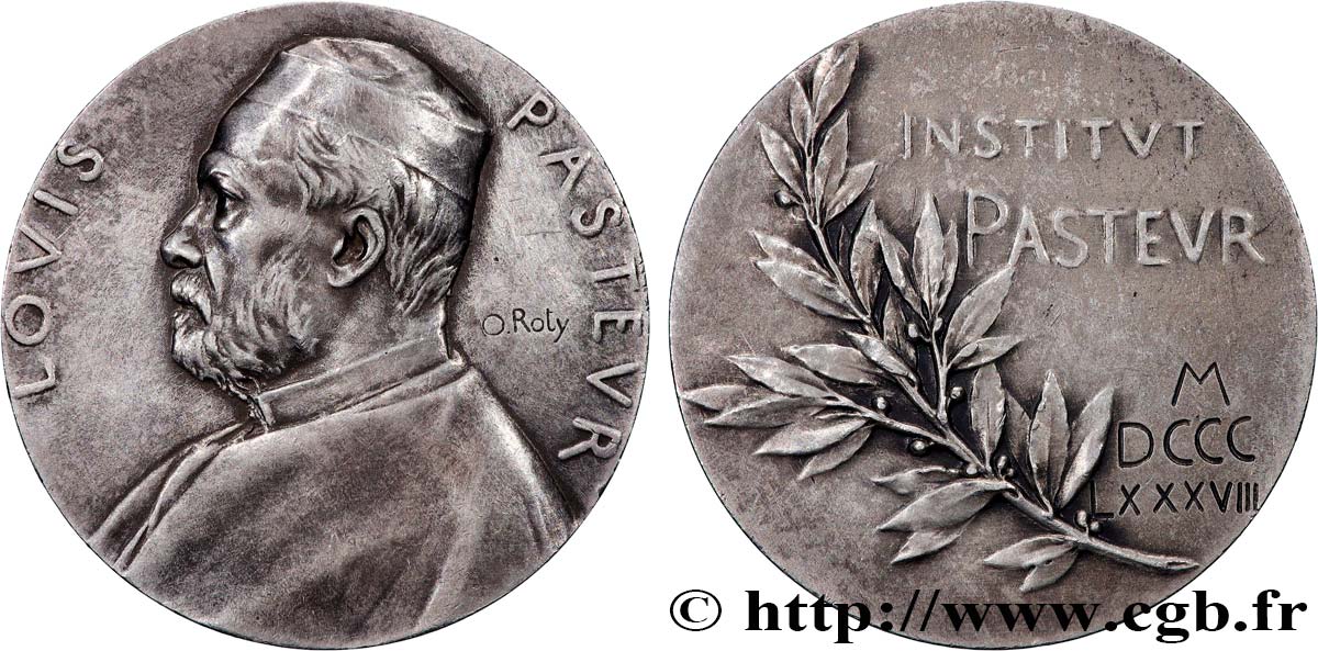 MEDICINE - MEDICAL SOCIETIES - DOCTORS Médaille de Louis-Pasteur AU