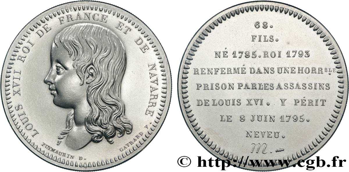 SÉRIE MÉTALLIQUE DES ROIS DE FRANCE Médaille, Louis XVIII SPL