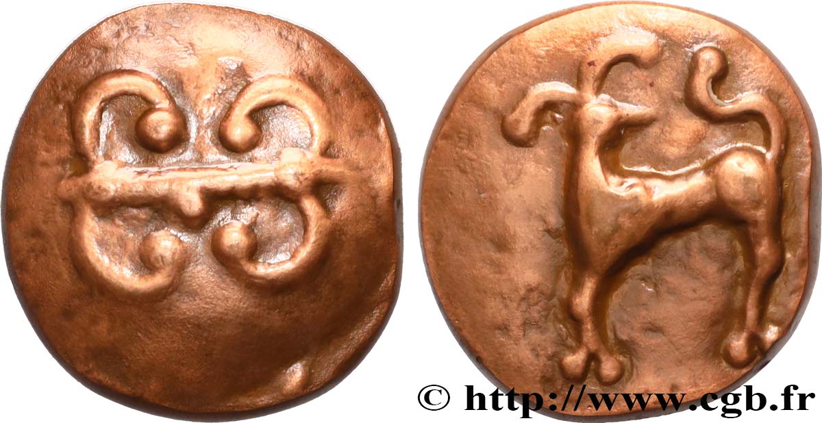 HELVETI (Current Switzerland) Médaille, Reproduction du Potin du “type de Zürich”, n°174 VZ