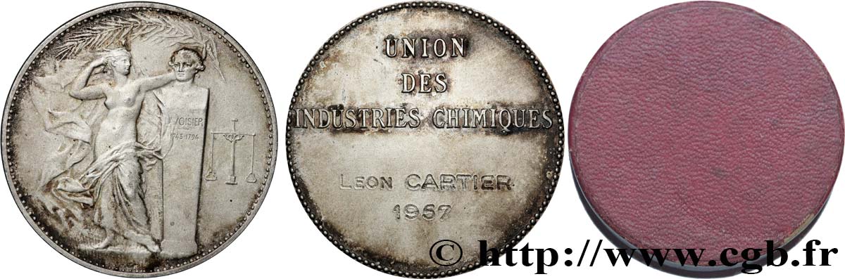 INDUSTRIE LOURDE Médaille de récompense, Union des industries chimiques AU