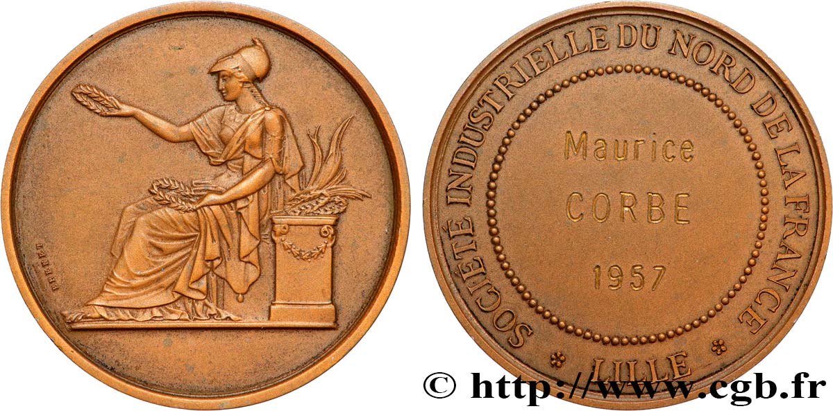 IV REPUBLIC Médaille de récompense, Société industrielle AU
