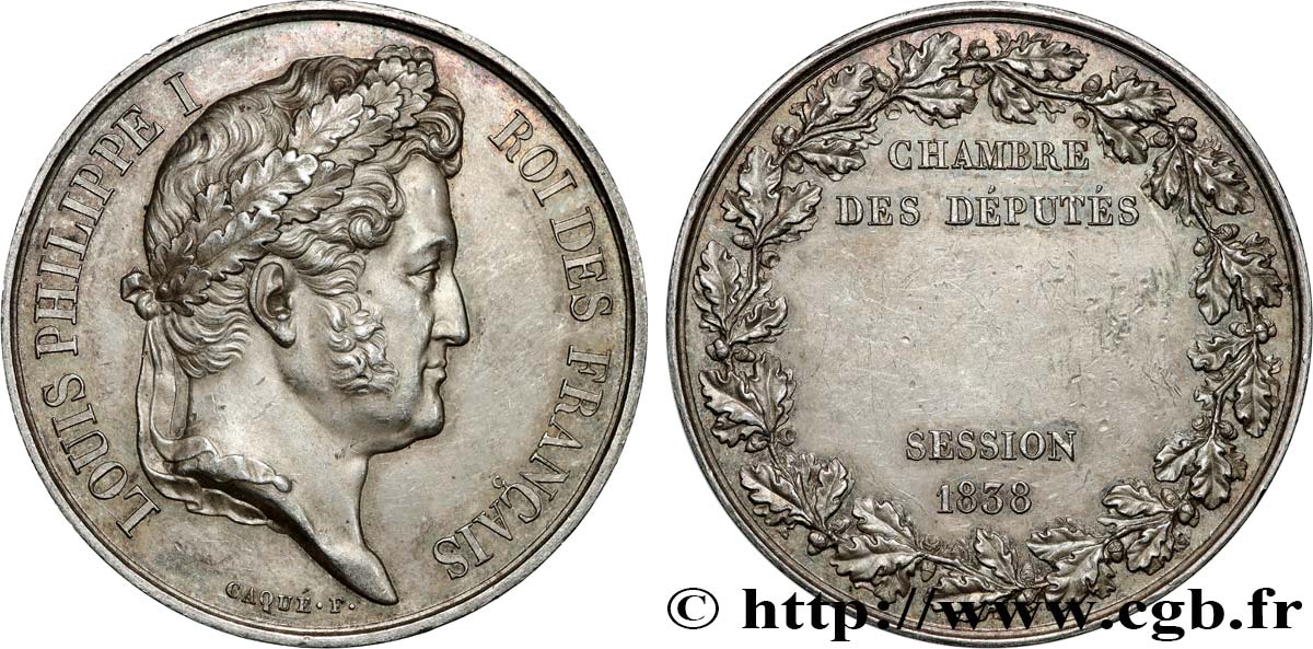 LUDWIG PHILIPP I Médaille parlementaire fVZ