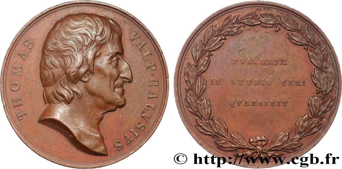 ITALIE Médaille, Thomas Valperga di Coluso TTB