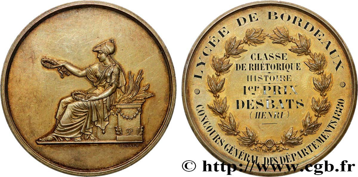 Médaille Concours D'Étalage - LE JOURNAL 1935 - Prix D'Honneur En Bronze