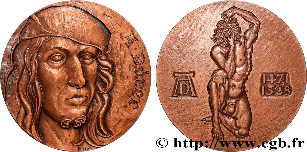 ARTISTS : MUSICIANS, PAINTERS, SCULPTORS Médaille, Albrecht Dürer, n°16 AU