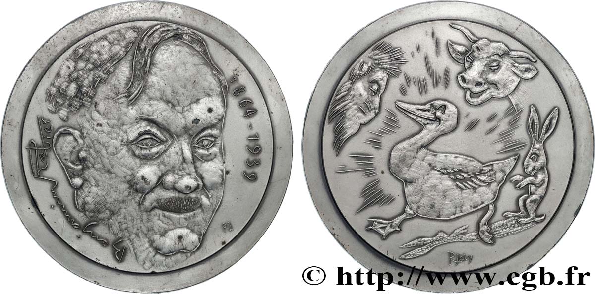 ARTISTS : MUSICIANS, PAINTERS, SCULPTORS Médaille, Gus, n°11 AU