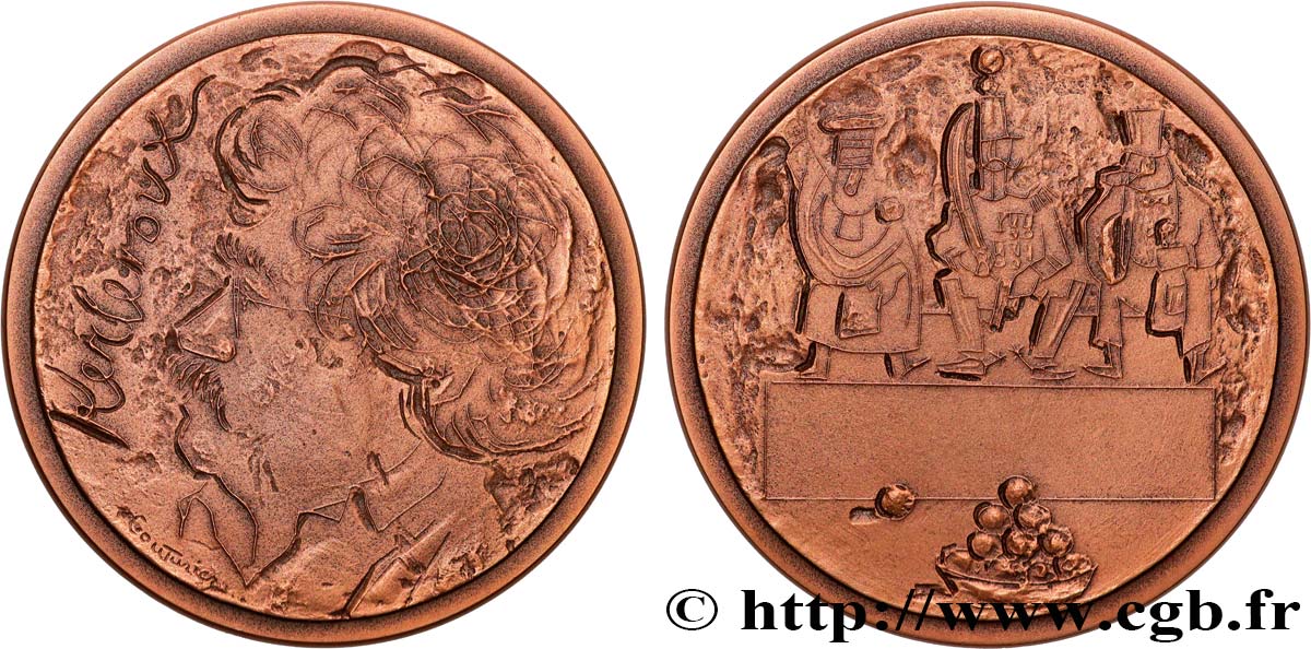 VARIOUS CHARACTERS Médaille, Kerleroux, n°2 EBC