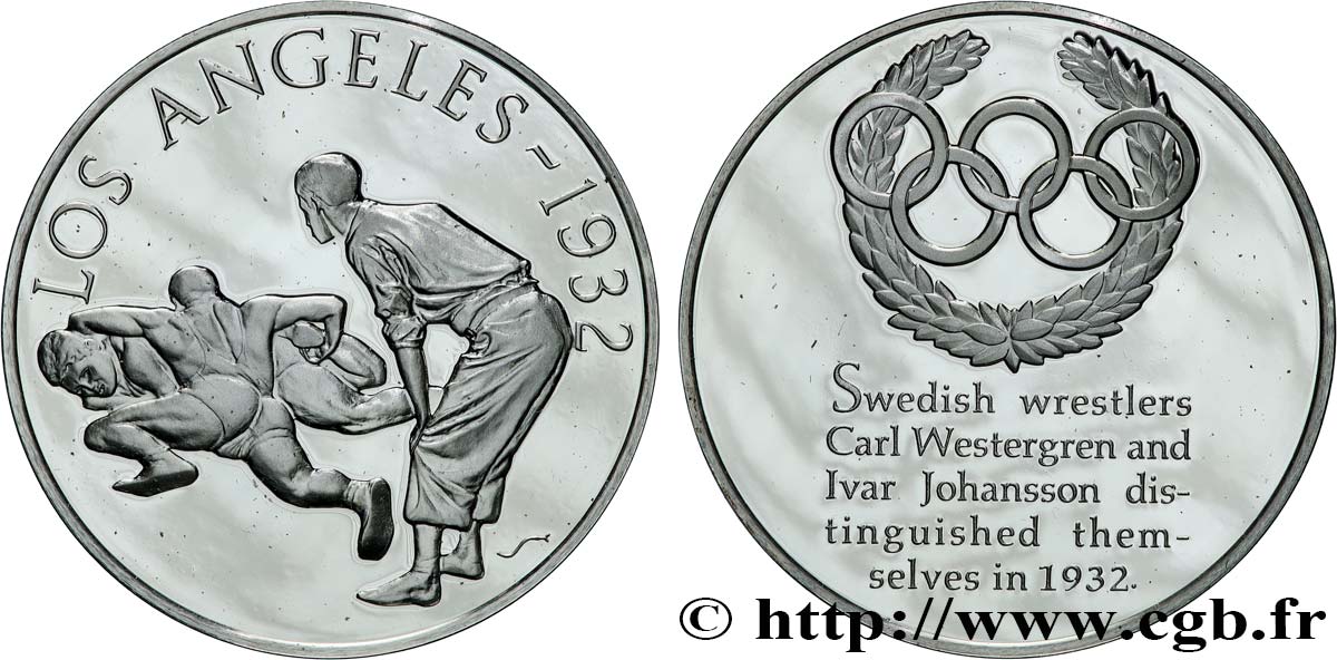 JEUX OLYMPIQUES Médaille, Jeux olympiques de Los Angeles 1932 Prueba