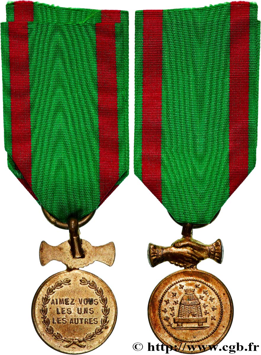 LES ASSURANCES Médaille, Société de Secours Mutuels VZ/fVZ