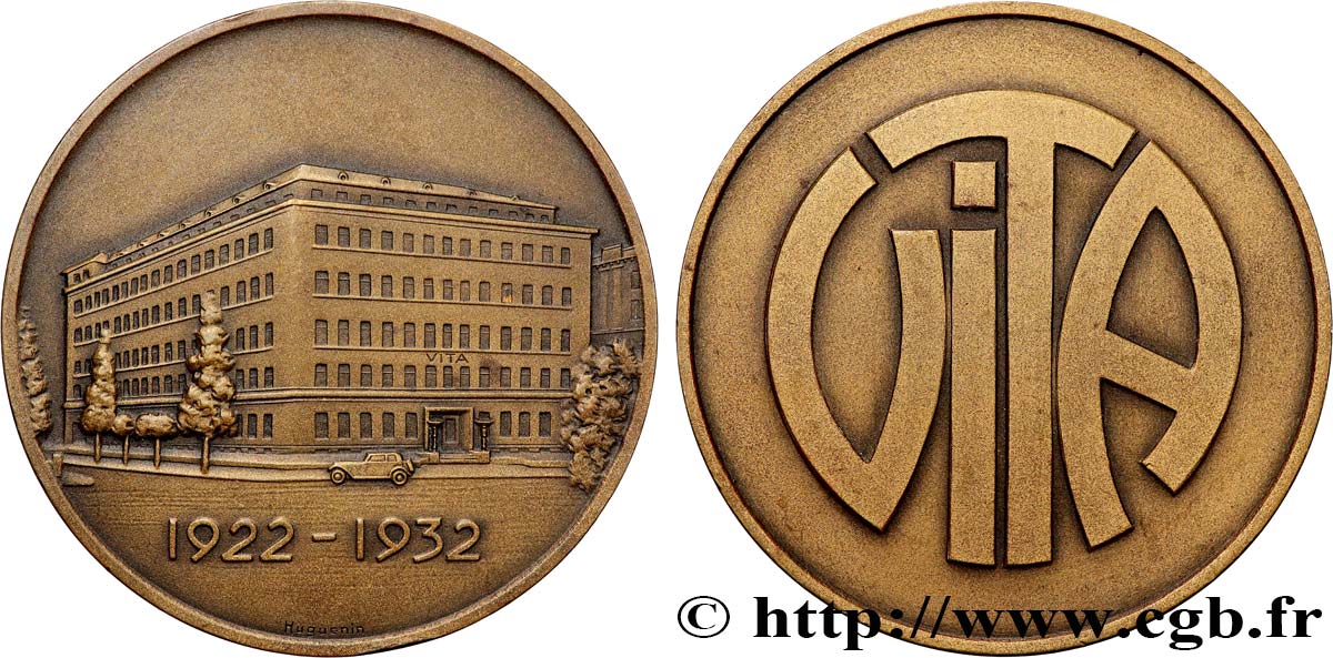 INSURANCES Médaille, Société de Secours Mutuels suisse, VITA AU