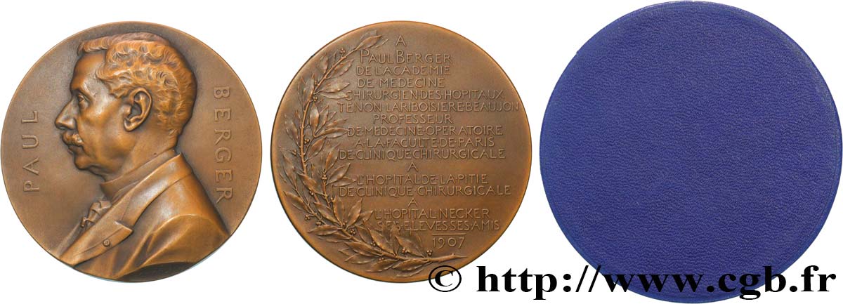 SCIENCES & SCIENTIFIQUES Médaille, Paul Berger AU