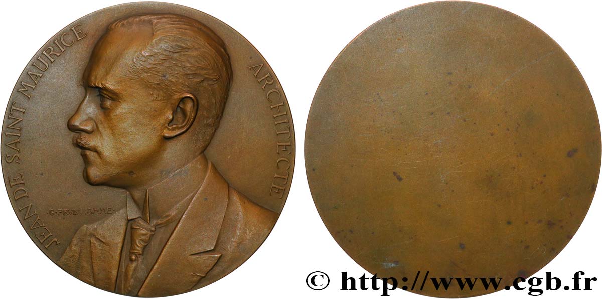 VARIOUS CHARACTERS Médaille, Jean de Saint Maurice VZ