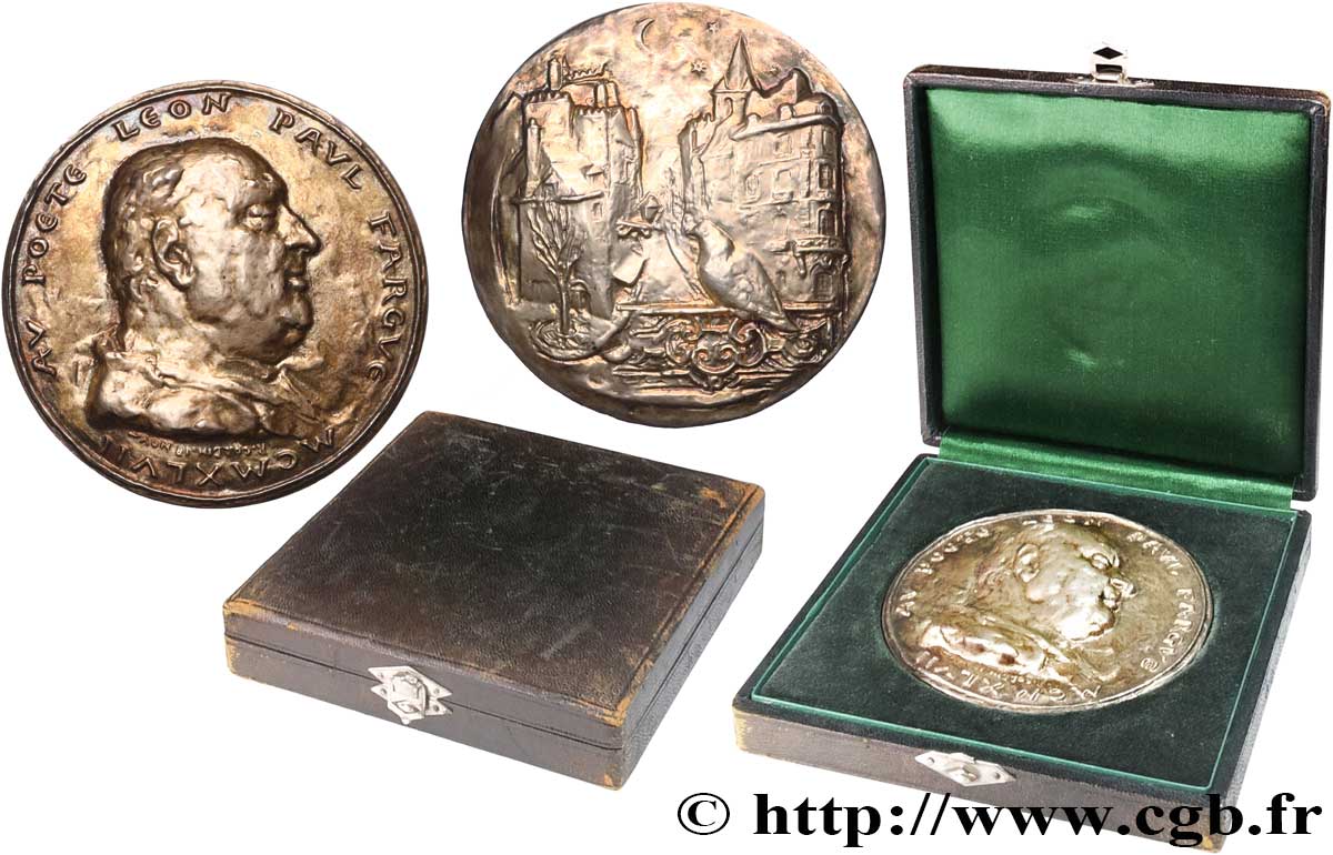 LITTÉRATURE : ÉCRIVAINS/ÉCRIVAINES - POÈTES Médaille, Léon-Paul Fargue SPL