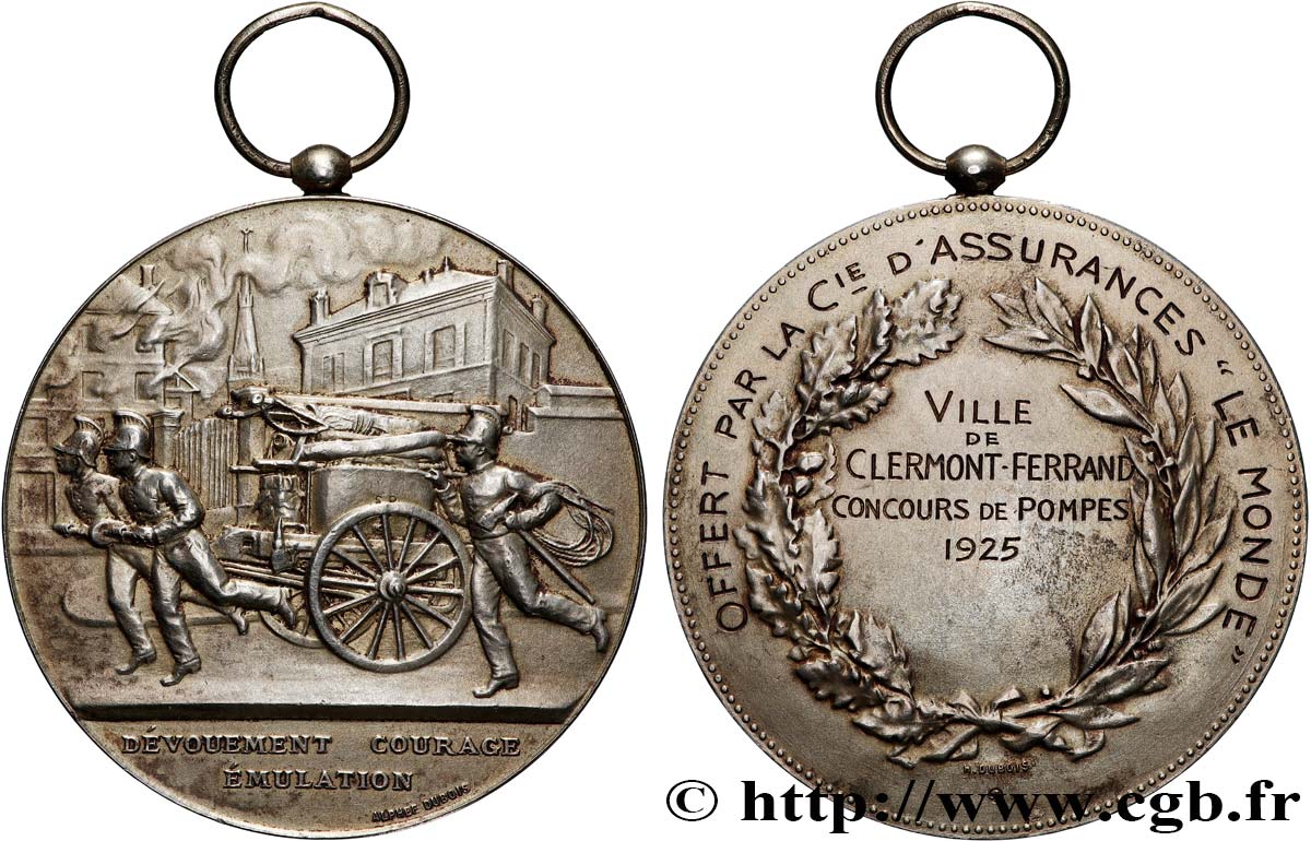 ASSURANCES Médaille, Le Monde, Concours de pompes TTB+
