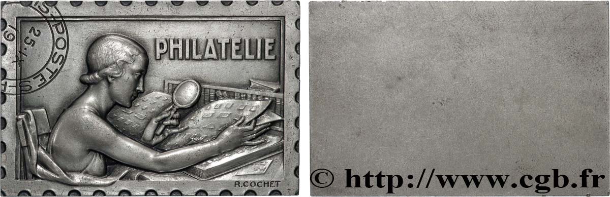 QUINTA REPUBBLICA FRANCESE Plaquette, Philatélie q.SPL