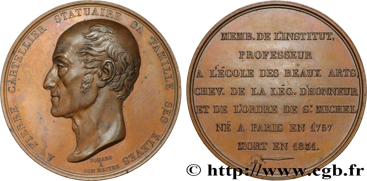 LOUIS-PHILIPPE I Médaille, A Pierre Cartellier par Domard AU