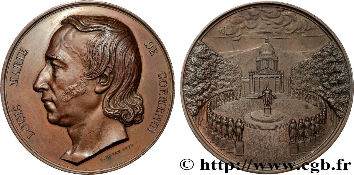 LOUIS-PHILIPPE Ier Médaille, Louis Marie de Cormenin SUP
