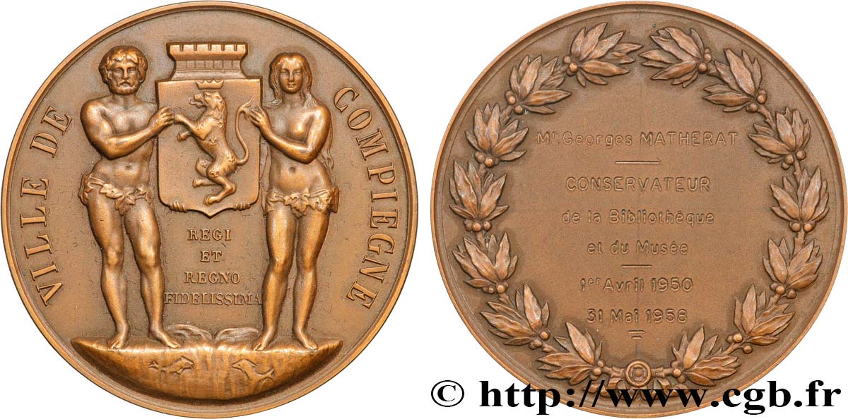 QUARTA REPUBBLICA FRANCESE Médaille de récompense SPL