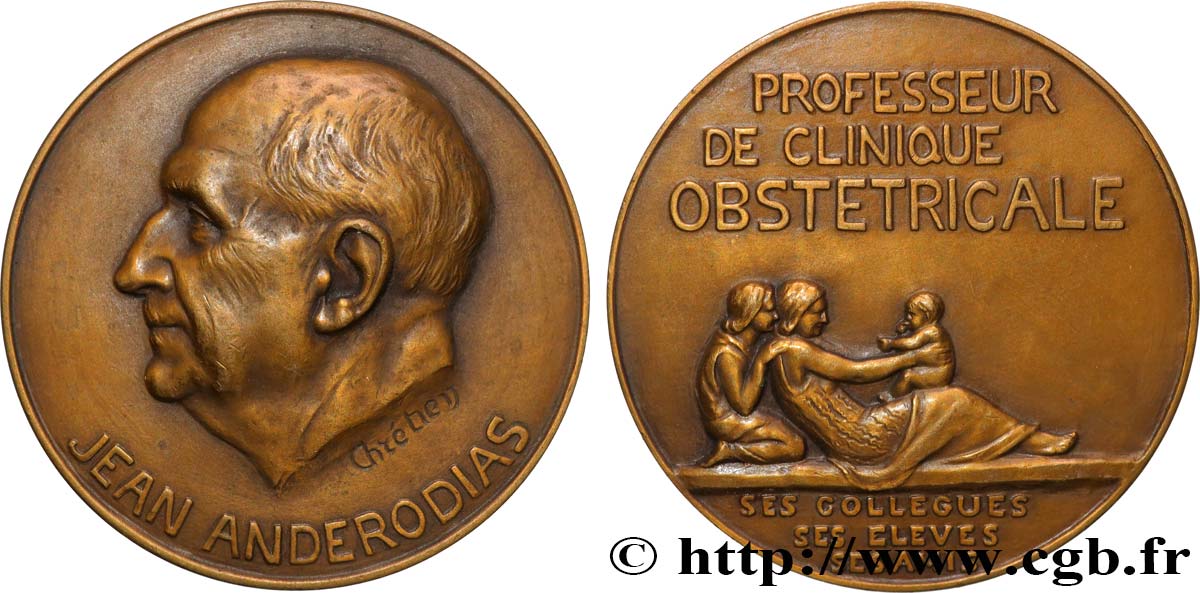 MEDICINE - MEDICAL SOCIETIES - DOCTORS Médaille, Jean-Baptiste Anderodias AU