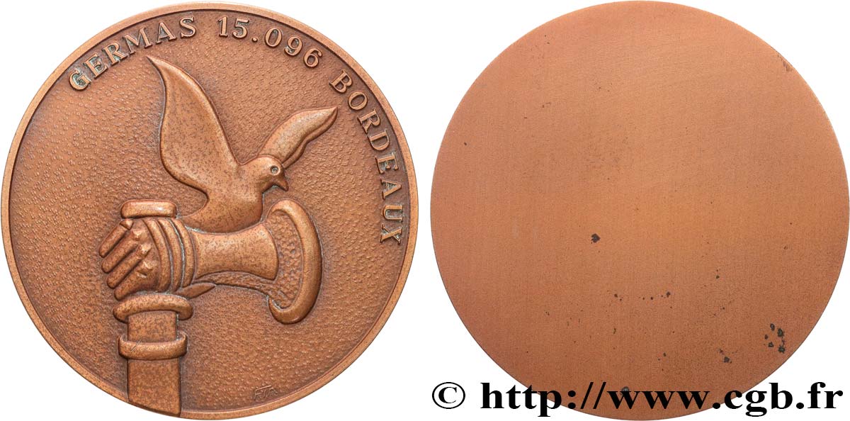 FUNFTE FRANZOSISCHE REPUBLIK Médaille, GERMAS 15.096 fVZ