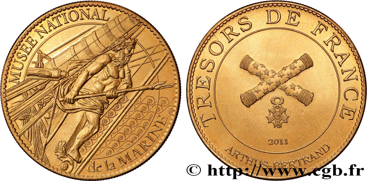 BUILDINGS AND HISTORY Médaille, Musée National de la Marine SPL