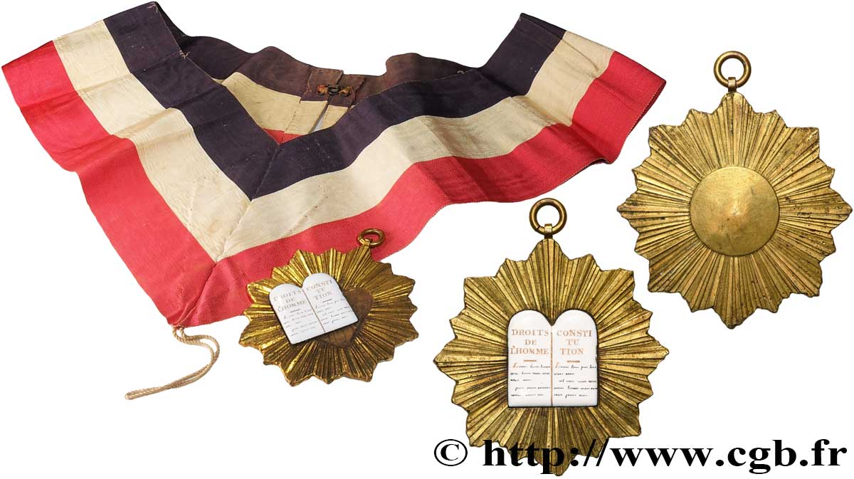 FRENCH CONSTITUTION Médaille, Membre de l’Assemblée Nationale XF