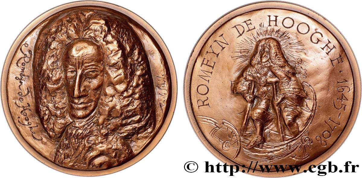 ARTISTES : GRAVEURS, PEINTRES, SCULPTEURS Médaille, Romeyn de Hooghe, n°6 SPL