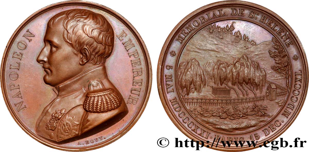 LOUIS-PHILIPPE I Médaille du mémorial de St-Hélène AU