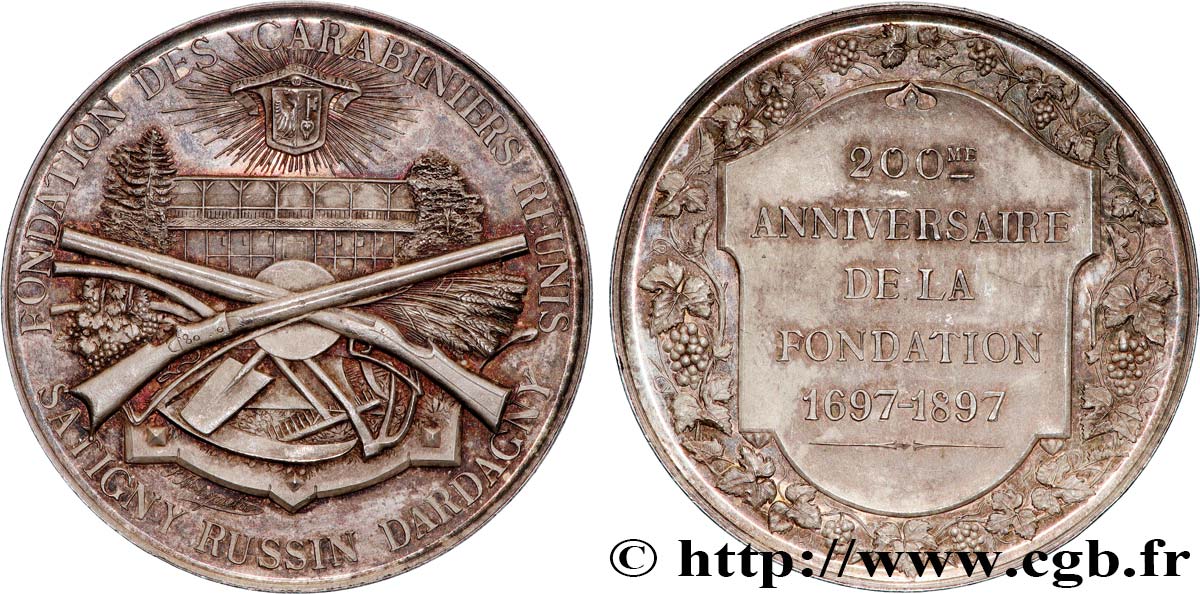 SUISSE Médaille, 200e anniversaire de la fondation SUP