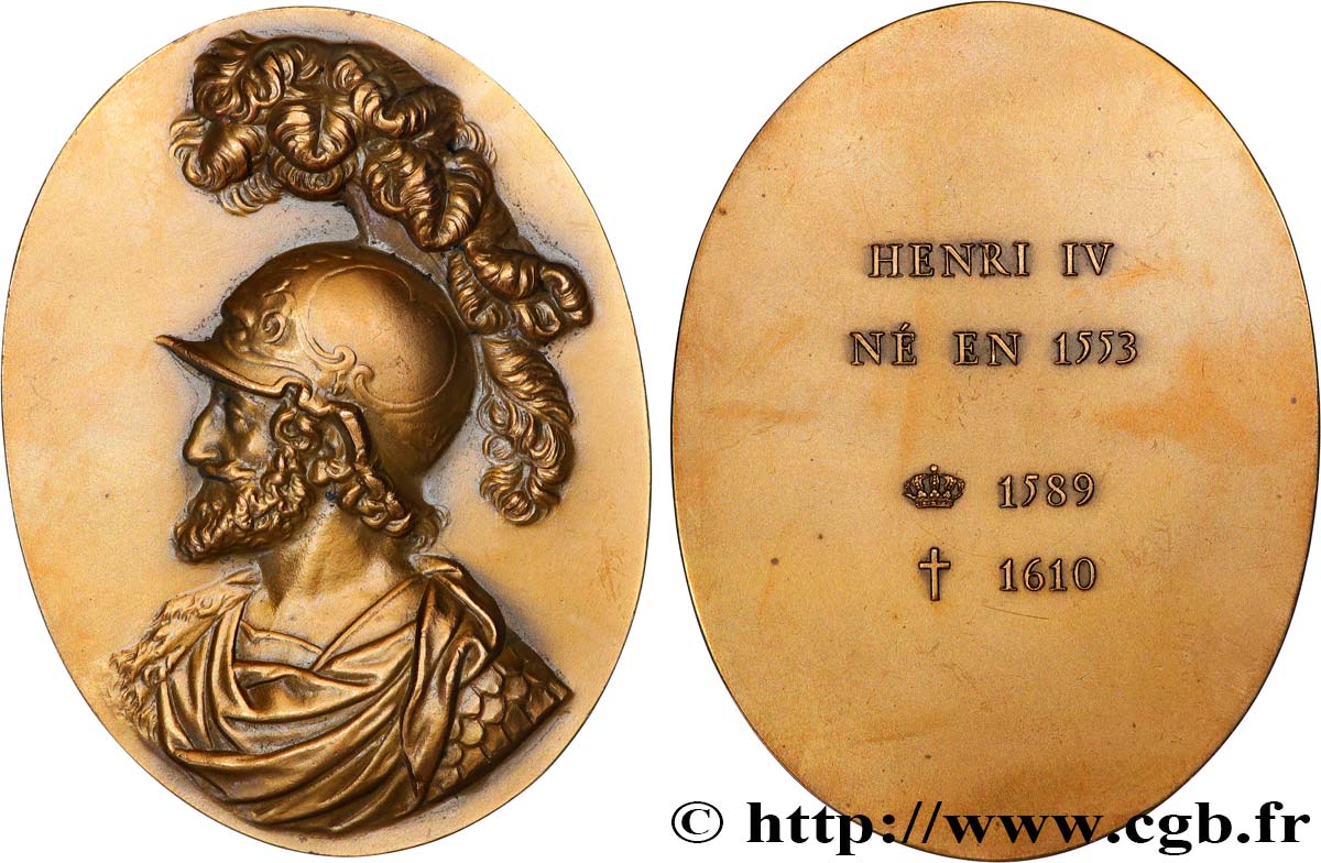 HENRY IV Médaille, Henri IV MBC+