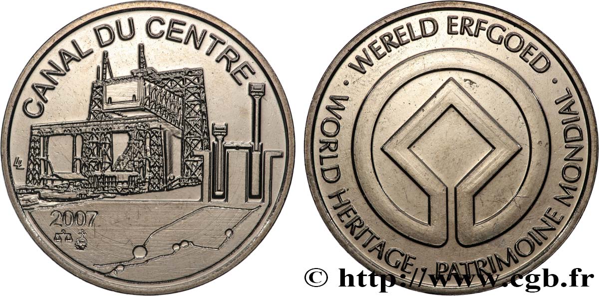 TOURISTIC MEDALS Médaille touristique, Canal du centre AU