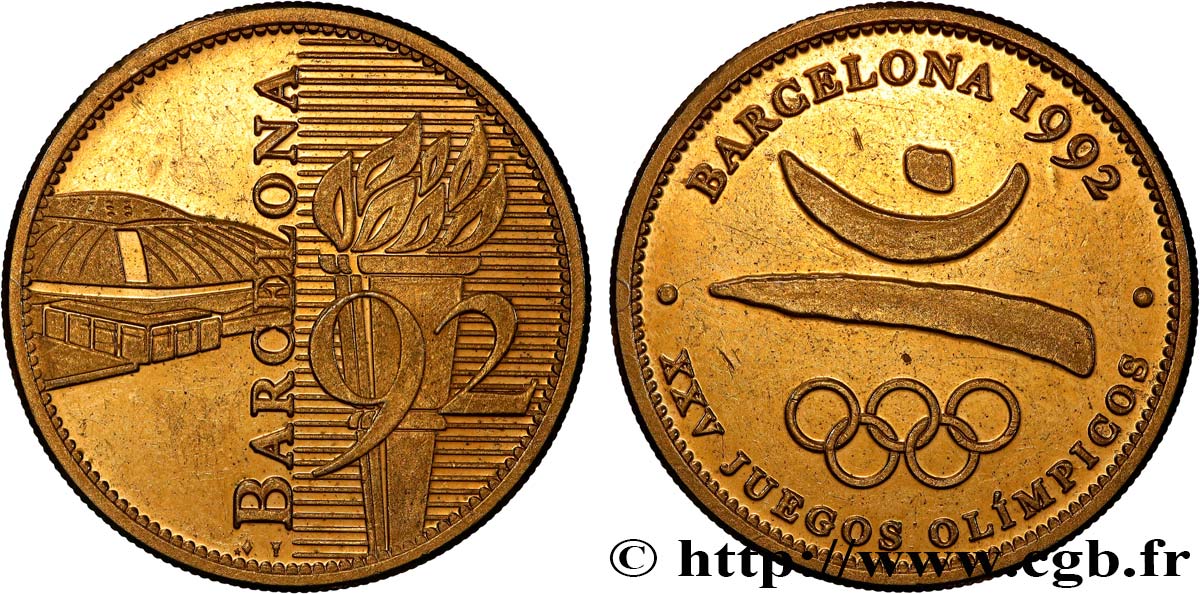 ESPAGNE Médaille, Jeux olympiques de Barcelone TTB