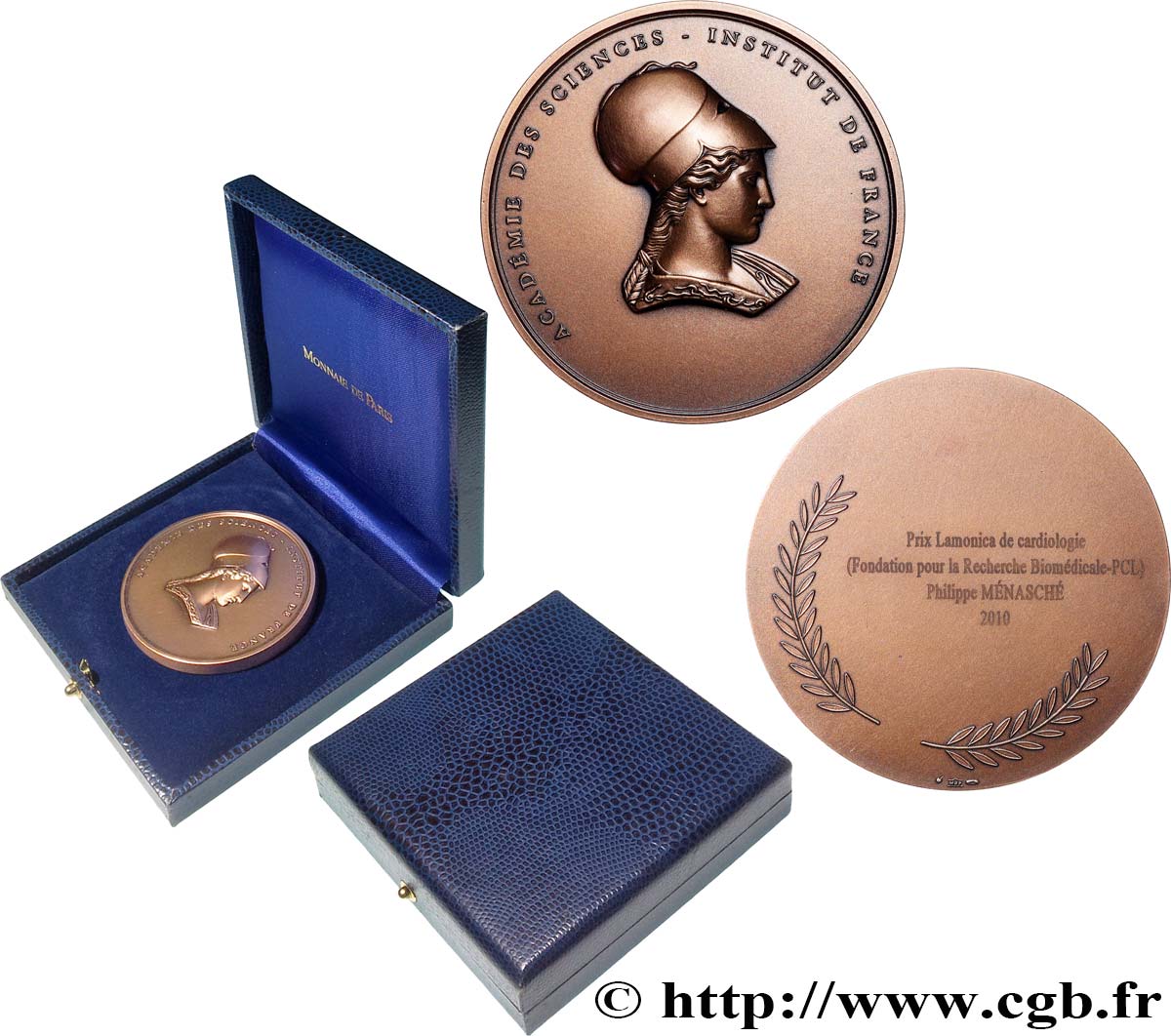 V REPUBLIC Médaille, Académie des Sciences de l’Institut de France, Prix Lamonica AU