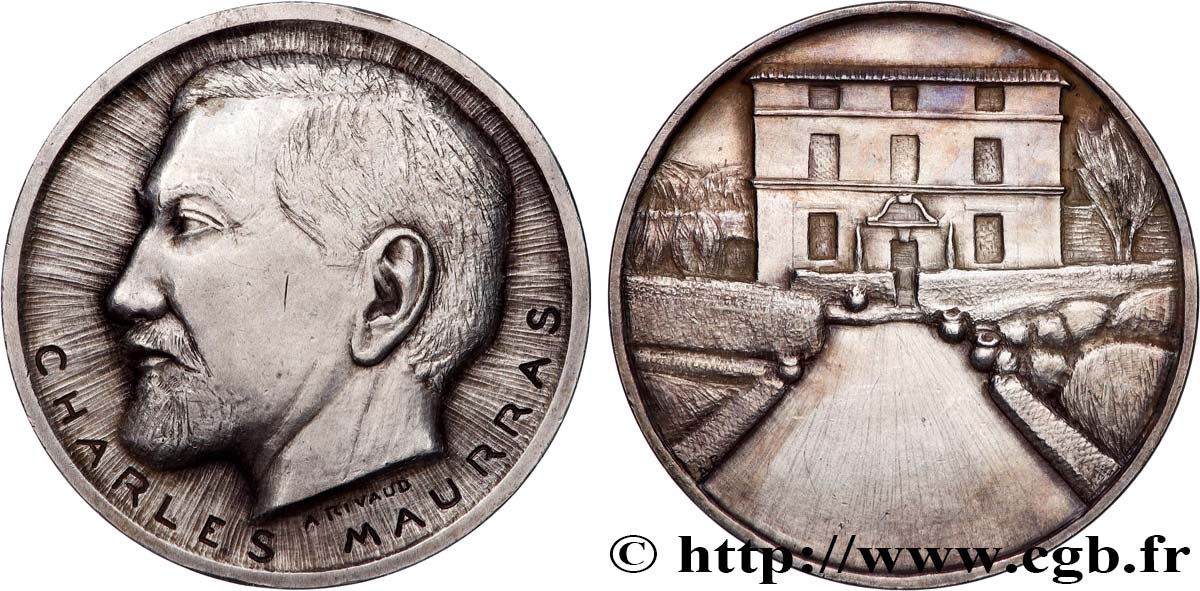 LITTÉRATURE : ÉCRIVAINS/ÉCRIVAINES - POÈTES Médaille, Charles Maurras SUP