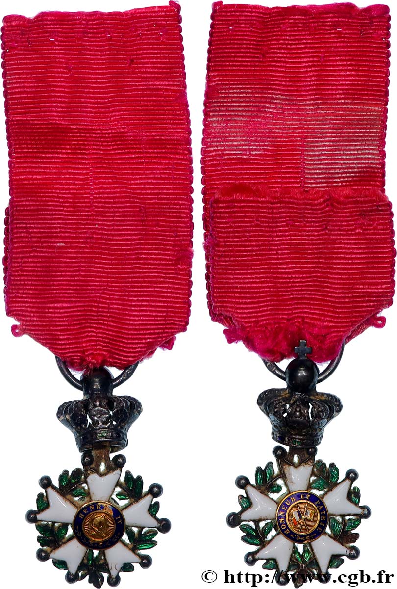 LOUIS-PHILIPPE I Médaille, Légion d’honneur, miniature XF