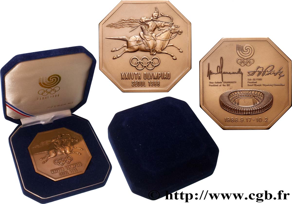 CORÉE DU SUD Médaille, Jeux Olympiques de Séoul SUP