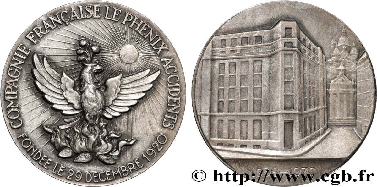 LES ASSURANCES Médaille, Le Phénix VZ