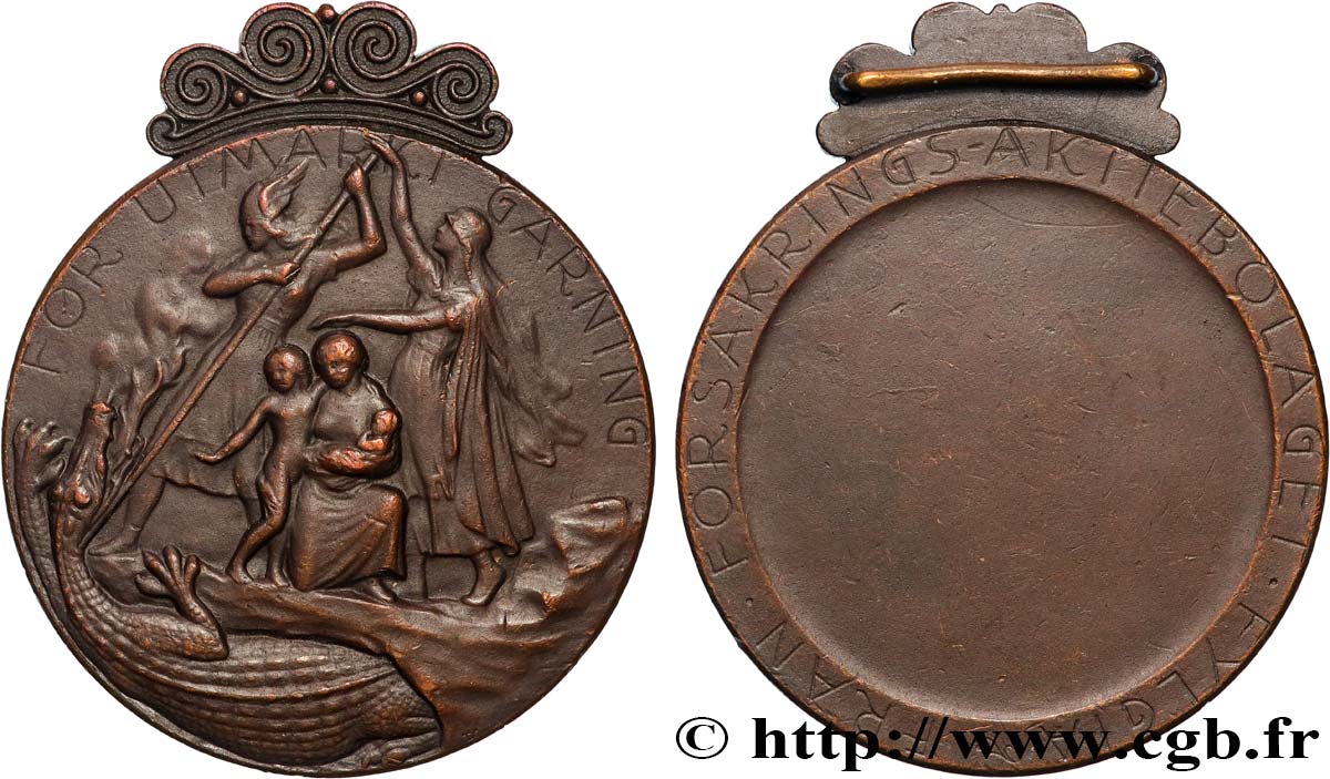SWEDEN Médaille, Fylgia AU